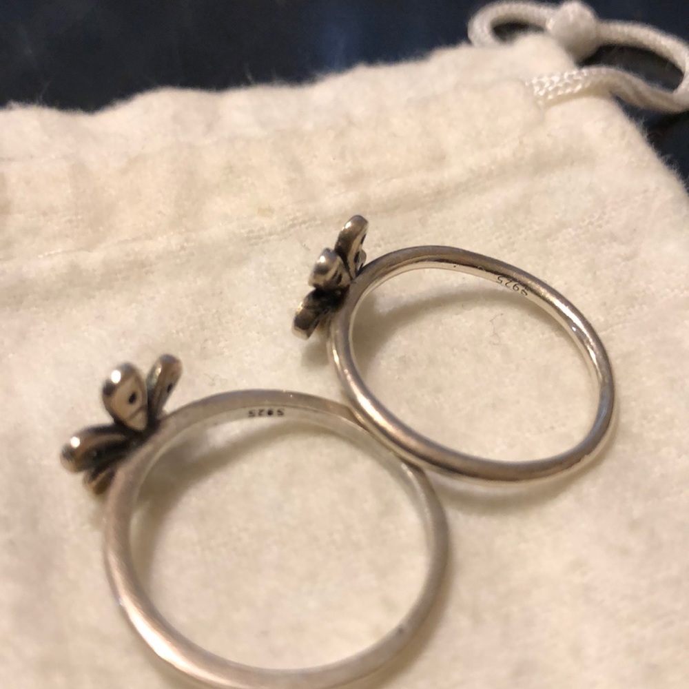 Stackable bands set 2 daisy meadows - Picture 6 of 6
